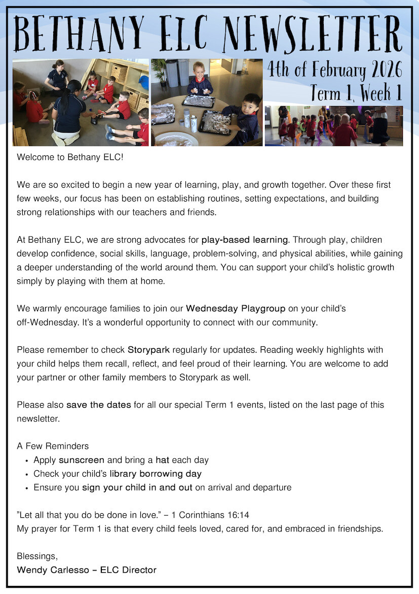 Week 1 Term 1