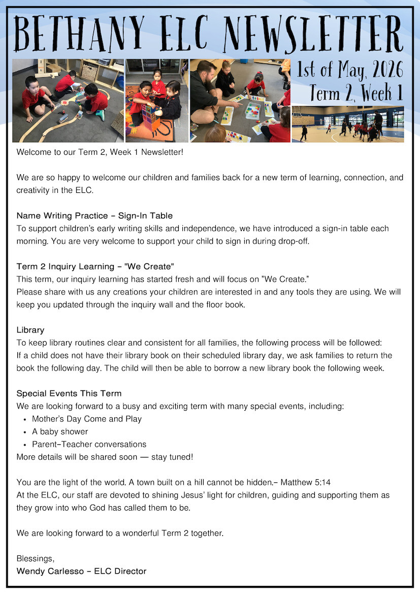 Week 1 Term 2